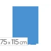 PIZARRA BLANCA ROCADA LACADA MAGNETICA MODULAR SIN MARCO COLOR AZUL 75X115 CM