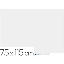 PIZARRA BLANCA ROCADA SKINMATT PROYECCION MATE LACADA MAGNETICA 75X115 CM
