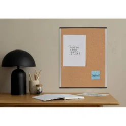PIZARRA CORCHO BI-OFFICE INKA RECICLADO MARCO DE ALUMINIO 580X450 CM