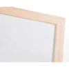 Pizarra Blanca de Melamina con marco de madera 120x90 Q-Connect