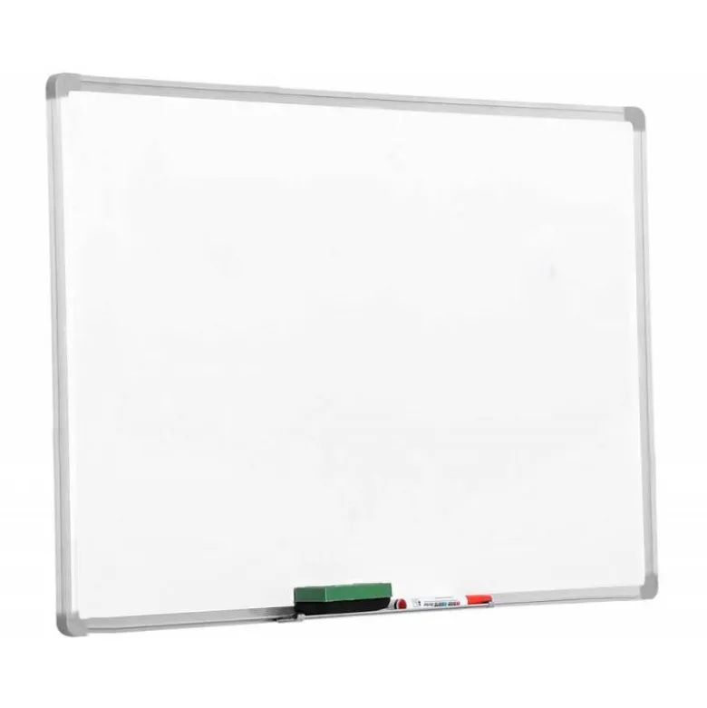 Pizarra Blanca de Melamina con marco de aluminio 60x40 Q-Connect