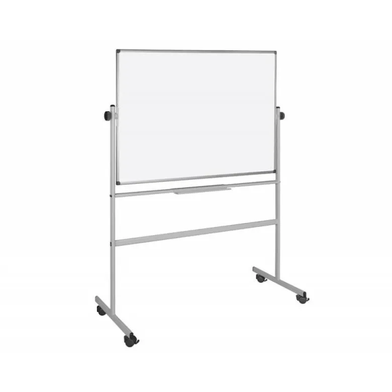 Pizarra Blanca de Melamina con ruedas 120x90 Q-Connect