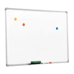 Pizarra Blanca Lacada Magnetica con marco de aluminio 90x60 Q-Connect