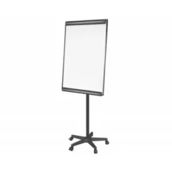 Pizarra Blanca Lacada Magnetica Movil con Ruedas 70x103 cm Q-Connect