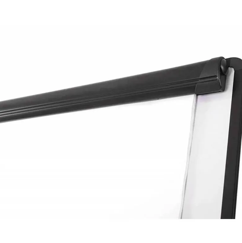 Pizarra Blanca Lacada Magnetica Movil con Ruedas 70x103 cm Q-Connect