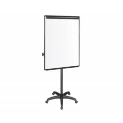 Pizarra Blanca Lacada Magnetica Movil con Ruedas 70x103 cm Q-Connect