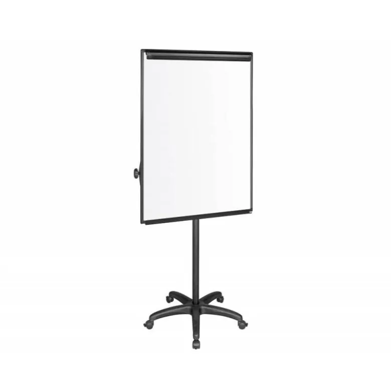 Pizarra Blanca Lacada Magnetica Movil con Ruedas 70x103 cm Q-Connect