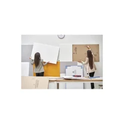 Pizarra Blanca Lacada Magnetica con Mural Ski WhiteBoard® 100x150 Rocada