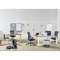 Pizarra Blanca Lacada Magnetica con Mural Ski WhiteBoard® 100x150 Rocada