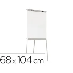 Pizarra Blanca Lacada Magnetica con Tripode 68x104 Rocada