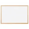 Pizarra Blanca laminada con marco de madera 200x100 Q-Connect