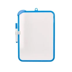 PIZARRA BLANCA LIDERPAPEL 18X26 CM CON ROTULADOR Y BORRADOR