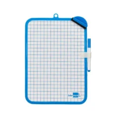PIZARRA BLANCA LIDERPAPEL 18X26 CM CON ROTULADOR Y BORRADOR
