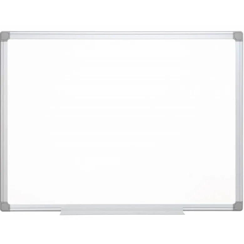 Pizarra Blanca Q-Connect Lacada Magnetica marco de aluminio 60x45 cm