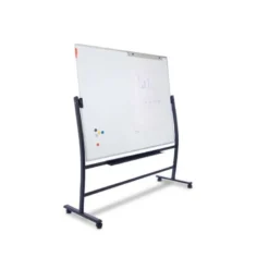 Pizarra Blanca Rocada Vitrificada soporte volteable 90x120