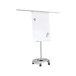 Pizarra Blanca ruedas incluye 2 brazos laterales 68x104