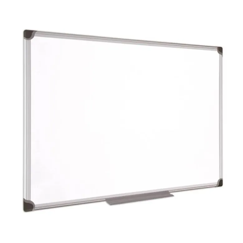 Pizarra Blanca Vitrificada Magnetica con marco de aluminio 150x100 Bi-Office