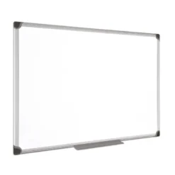 Pizarra Blanca Vitrificada Magnetica con marco de aluminio 150x100 Bi-Office