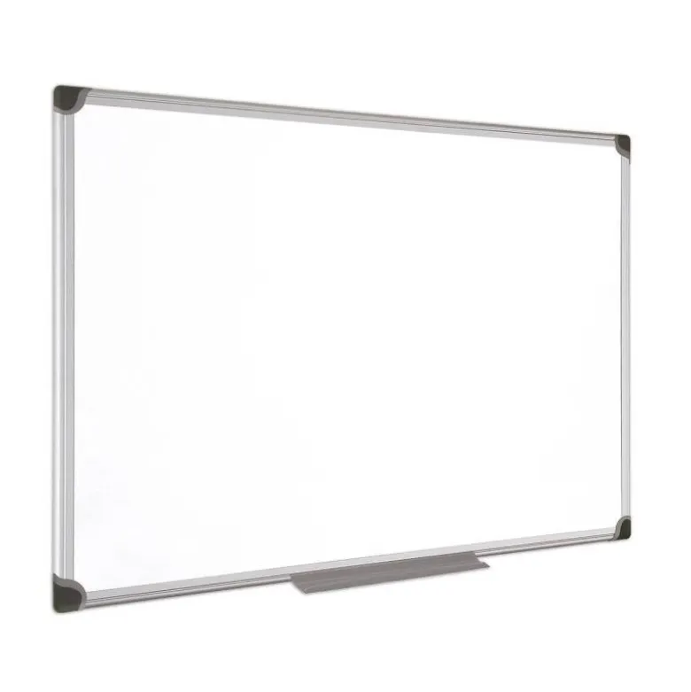 Pizarra Blanca Vitrificada Magnetica con marco de aluminio 150x100 Bi-Office