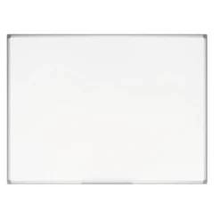 Pizarra Blanca Vitrificada Magnetica Earth-it con marco de aluminio 120x90 Bi-Office