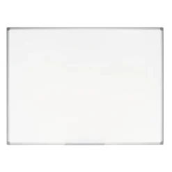Pizarra Blanca Vitrificada Magnetica Earth-it con marco de aluminio 150x100 Bi-Office