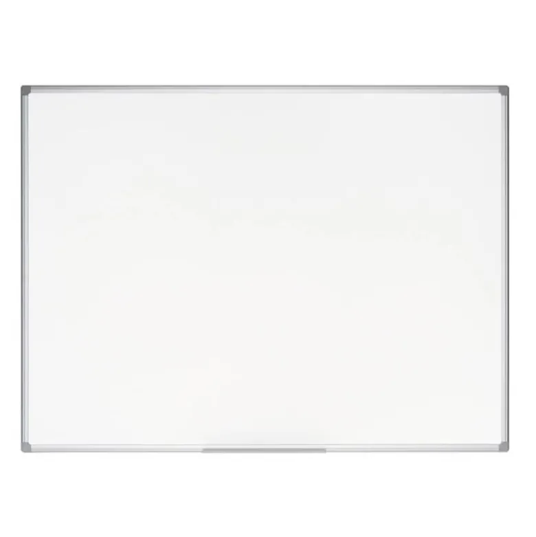 Pizarra Blanca Vitrificada Magnetica Earth-it con marco de aluminio 150x100 Bi-Office