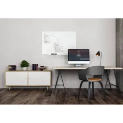 Pizarra Cristal Magnetica sin marco 120x90 cm Bi-Office