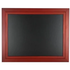 Pizarra Liderpapel mural negra de madera 40x50 cm