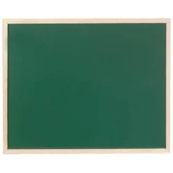 Pizarra Q-Connect verde marco de madera 90x60 cm
