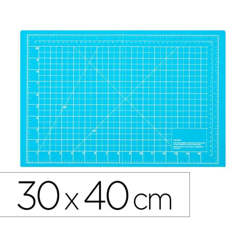 PLANCHA PARA CORTE LIDERPAPEL DIN A3 3MM GROSOR COLOR AZUL