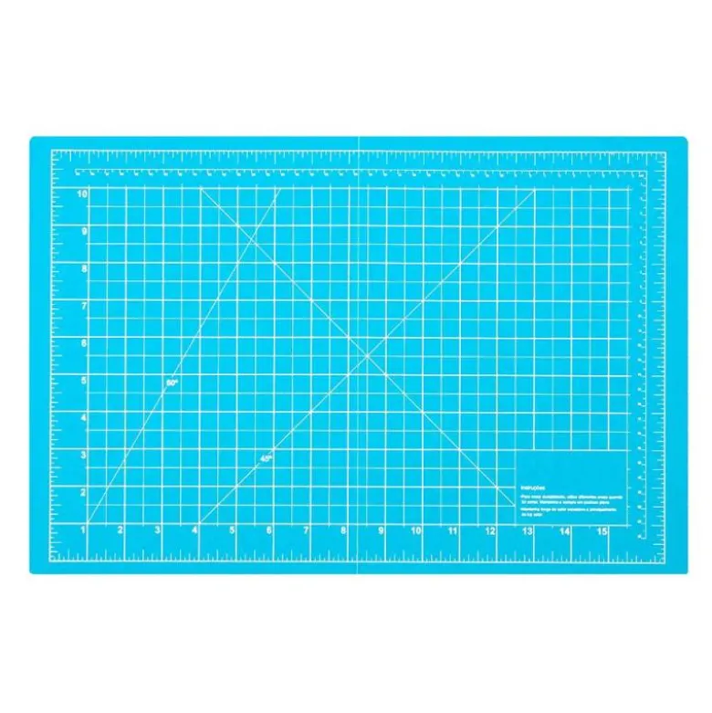 PLANCHA PARA CORTE LIDERPAPEL DIN A2 3MM GROSOR COLOR AZUL