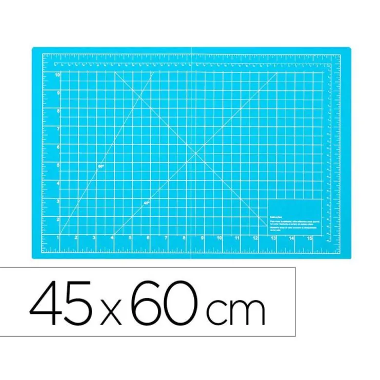 PLANCHA PARA CORTE LIDERPAPEL DIN A2 3MM GROSOR COLOR AZUL