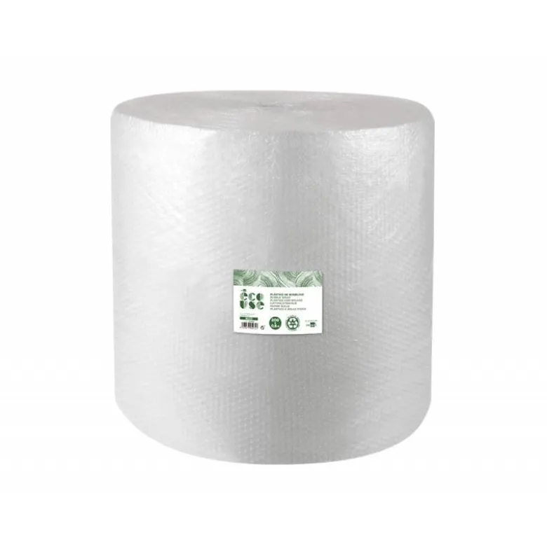 PLASTICO BURBUJA LIDERPAPEL ECOUSE 1X50M 30% DE PLASTICO RECICLADO