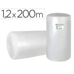 PLASTICO BURBUJA LIDERPAPEL ECOUSE 1.20X200M 30% DE PLASTICO RECICLADO