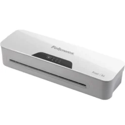 PLASTIFICADORA FELLOWES PIXEL A4 2 RODILLOS SISTEMA ANTIATASCO APAGADO AUTOMATICO HASTA 125 MC