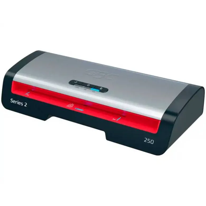 PLASTIFICADORA GBC 250 OFFICE DIN A4 APAGADO AUTOMATICO 2 RODILLOS HASTA 125 MICRAS