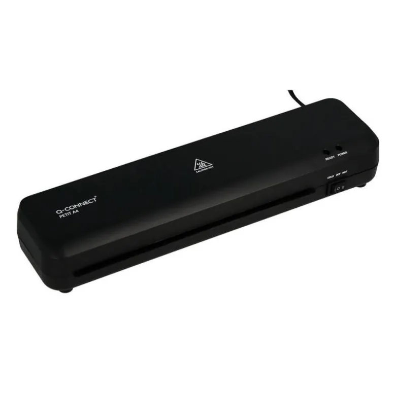 PLASTIFICADORA Q-CONNECT COMPACTA KF19061 DIN A4 PLASTIFICADO CALIENTE/FRIO LUCES READY/POWER 2 RODILLOS