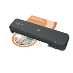 PLASTIFICADORA Q-CONNECT COMPACTA KF19061 DIN A4 PLASTIFICADO CALIENTE/FRIO LUCES READY/POWER 2 RODILLOS