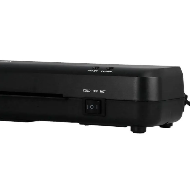 PLASTIFICADORA Q-CONNECT COMPACTA KF19061 DIN A4 PLASTIFICADO CALIENTE/FRIO LUCES READY/POWER 2 RODILLOS