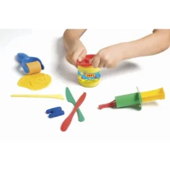 Plastilina Blandiver Jovi 3 colores rojo amarillo azul botes de 50 gr
