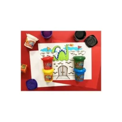 PLASTILINA CARIOCA BABY DOUGH BOTE 75 G SET DE 3 COLORES SURTIDOS