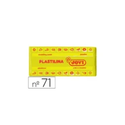 Plastilina Jovi color Amarillo oscuro mediano 150 gr