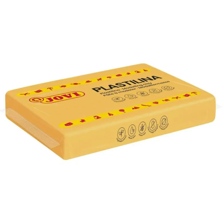 Plastilina Jovi color Amarillo claro grande 350 gr