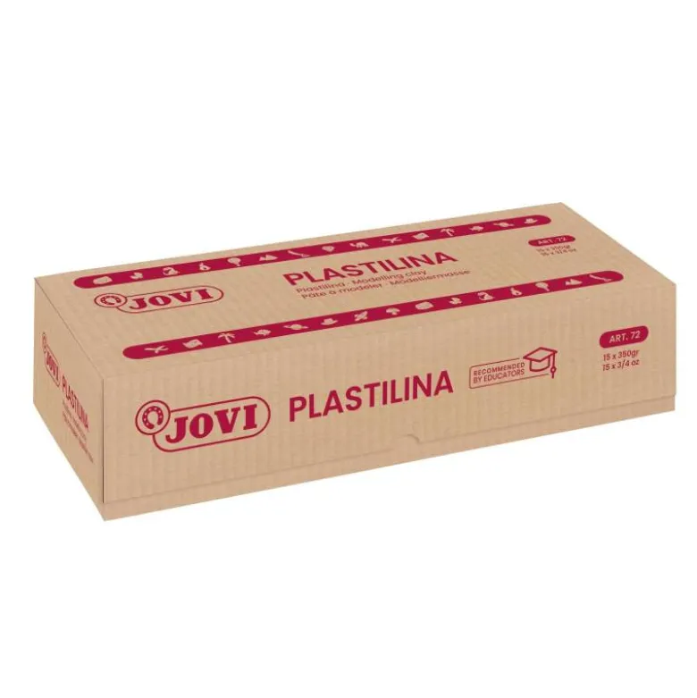 Plastilina Jovi color Amarillo claro grande 350 gr