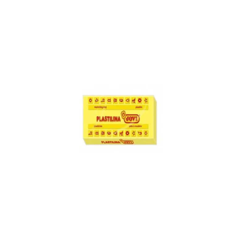 Plastilina Jovi color Amarillo claro grande 350 gr
