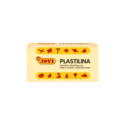 Plastilina Jovi color amarillo claro pequeña 50 gr