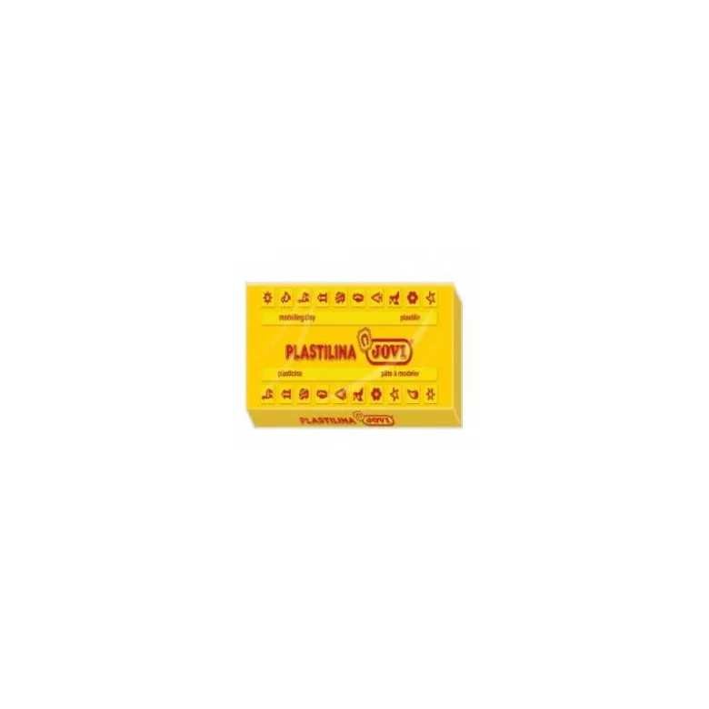 Plastilina Jovi color Amarillo oscuro grande 350 gr