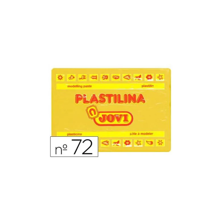 Plastilina Jovi color Amarillo oscuro grande 350 gr