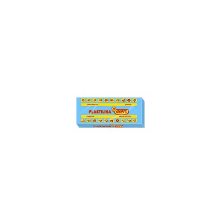 Plastilina Jovi color Azul claro mediano 150 gr
