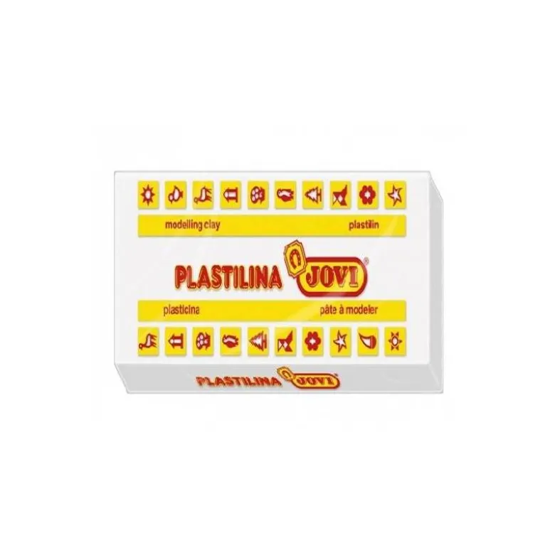 Plastilina Jovi color Blanco grande 350 gr